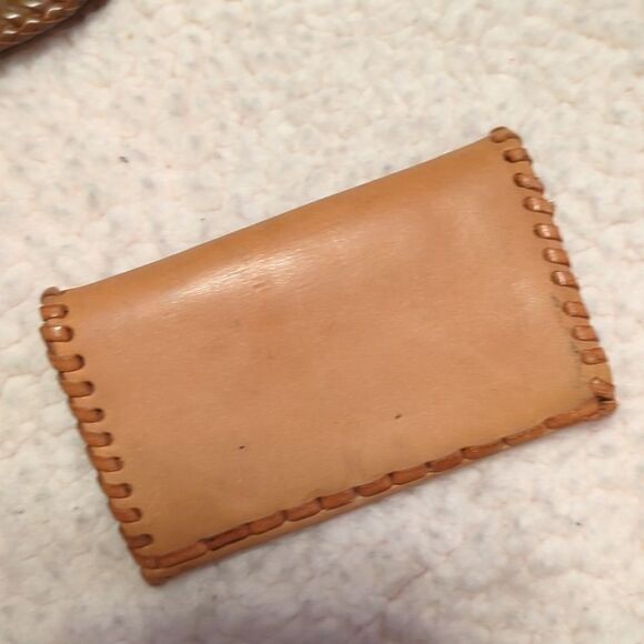 Vintage wallets and coin purse, hand-tooled & stitched - Picture 10 of 11